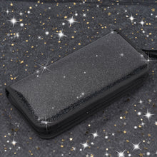 Load image into Gallery viewer, Mermaid or Black Glitter Carrying Case - Nintendo Switch Lite Standard OLED
