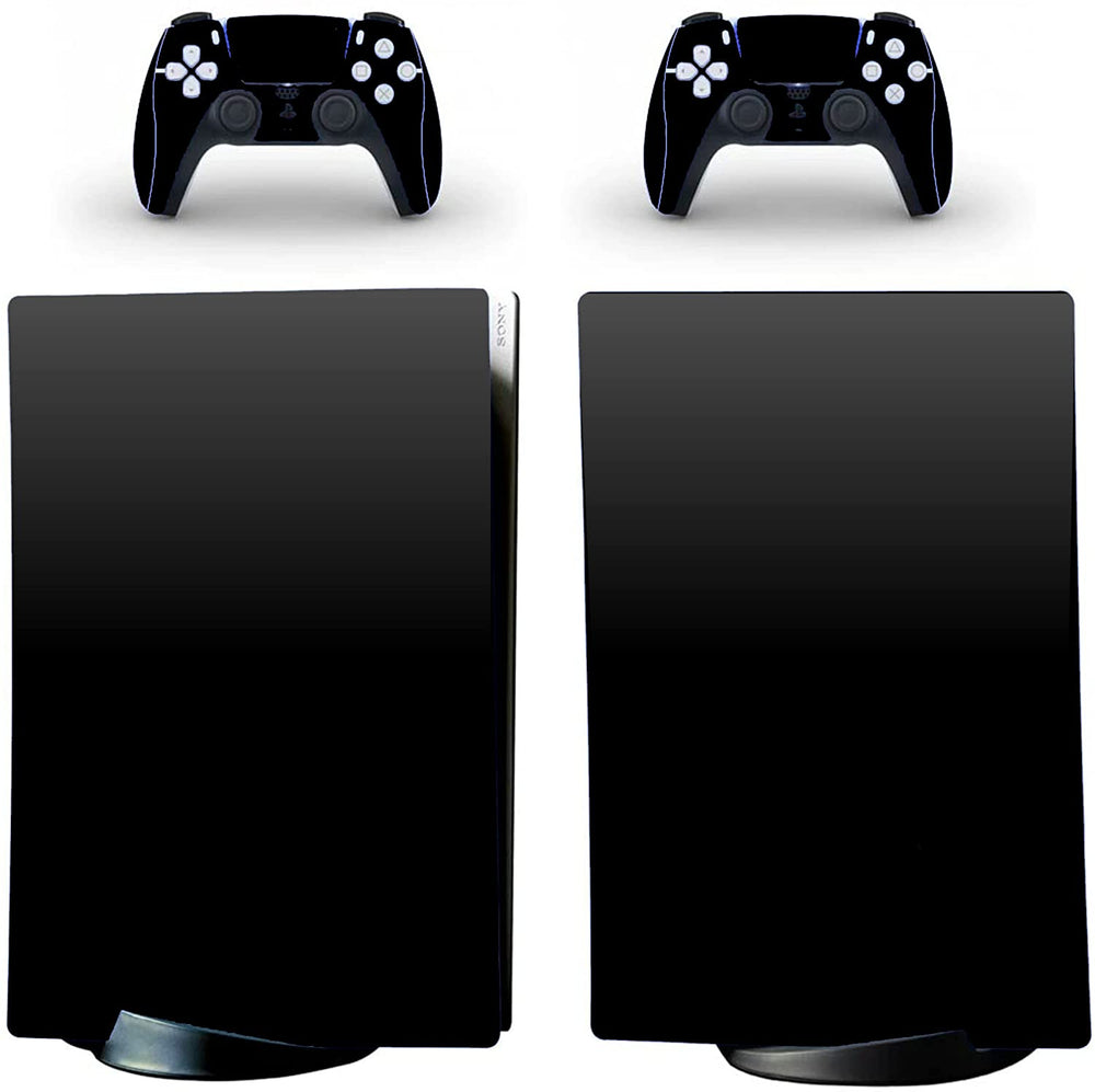 Load image into Gallery viewer, Black PS5 2020 OLD Skin | Solid Color Vinyl Cover Wrap Sticker
