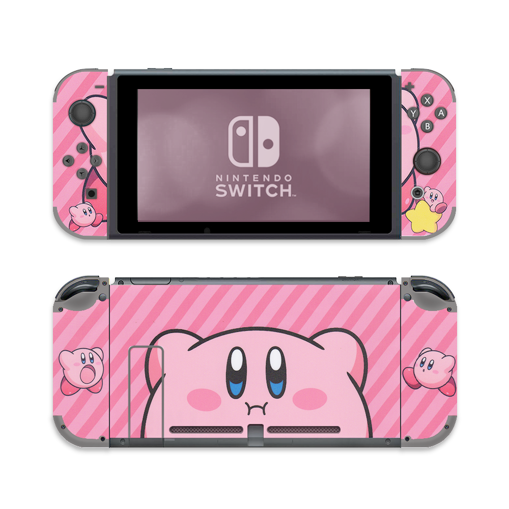 Kirby Skin - Pink Anime Nintendo Switch Lite OLED Wrap